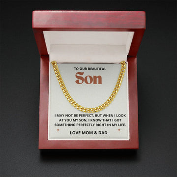 Son - Got Something Right - Cuban Link Chain