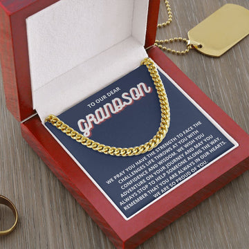 Grandson - Proud Of You - Cuban Link Chain